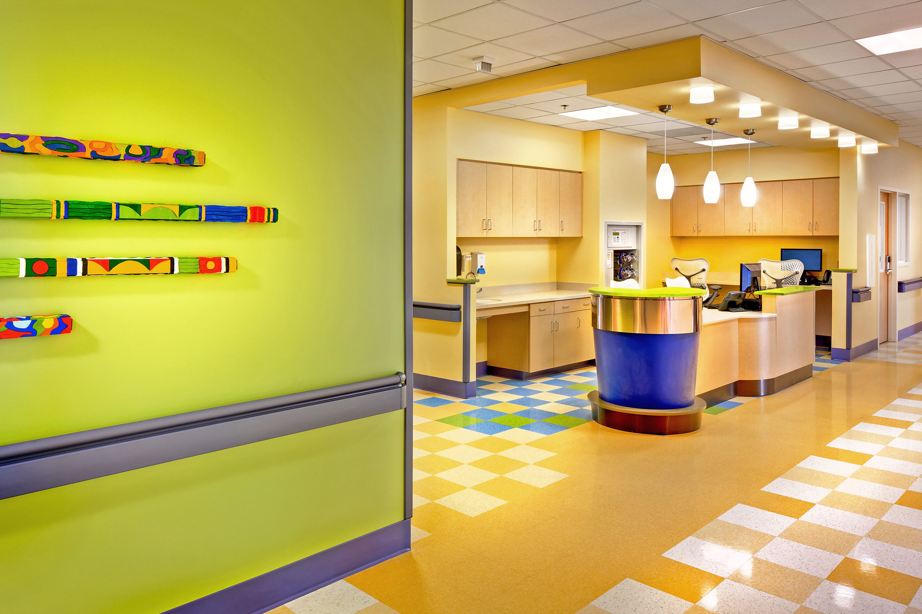 Children's Hospital - El Paso, Texas. Architecture Photography by Alan Blakely. 