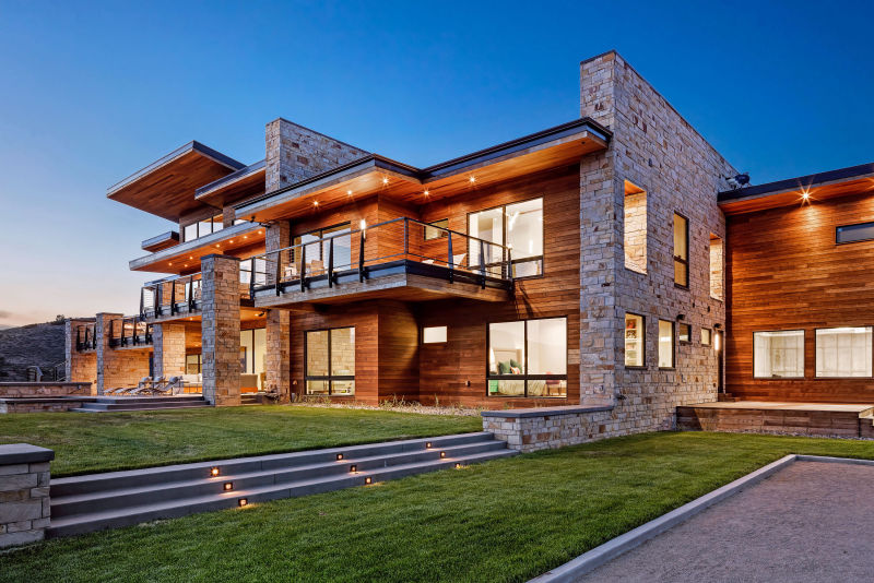 Mountain Estate Home - Heber City, Utah. Architectural Photography by Alan Blakely.