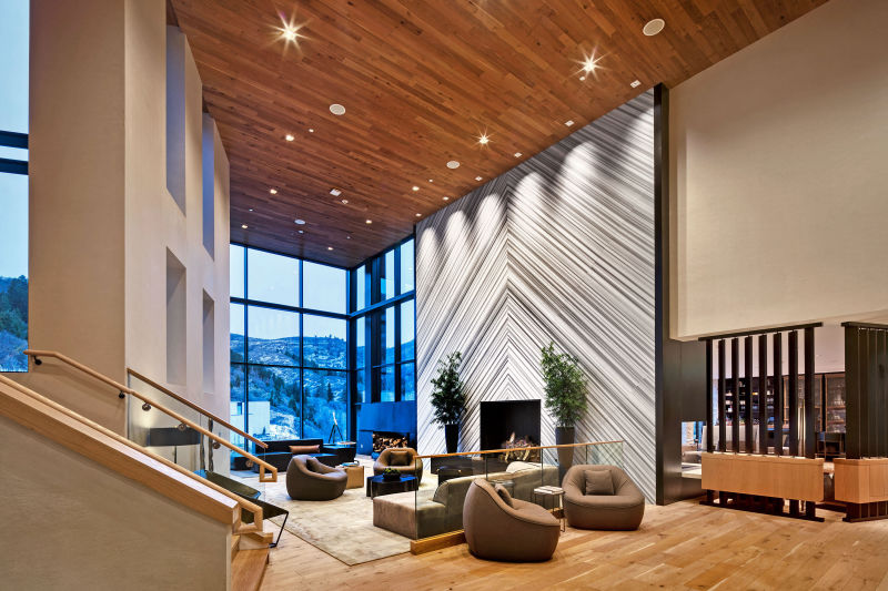 Blue Sky Lodge - Park City, Utah. Architecture Photography by Alan Blakely. 