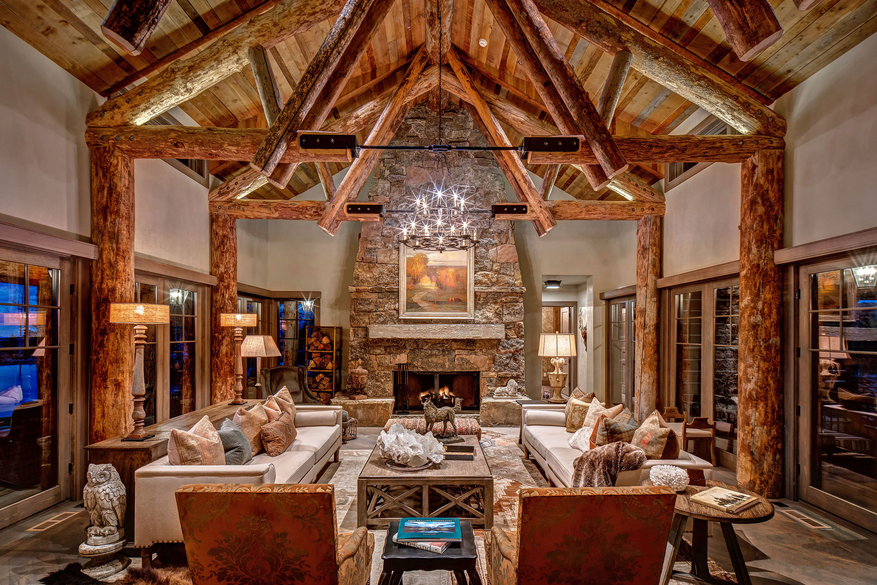 Mountain Estate Home - Park City, Utah. Architectural Photography by Alan Blakely. 